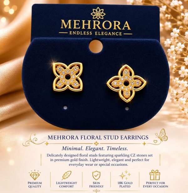 Mehrora Bloom Stud Earrings
