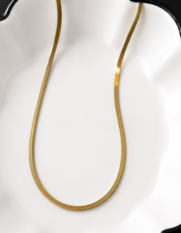 Auric Herringbone Chain